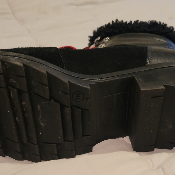 Marc Fisher LTD Suede and Sherling Boots - Picture 7 of 7